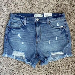 Mudd Ripped Jean Shorts